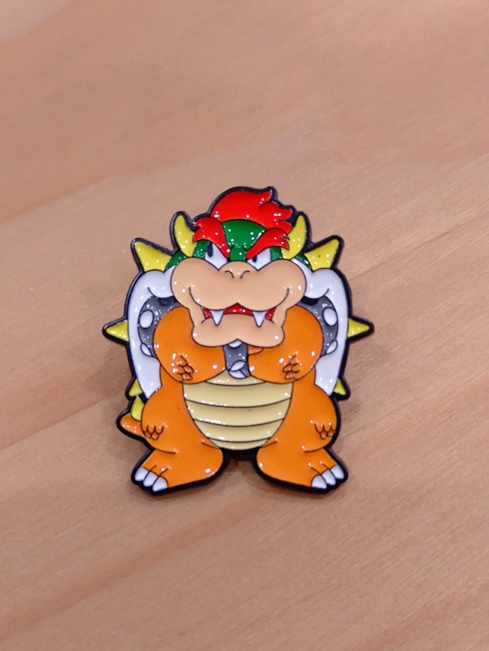 🆕 Bowser Super Mario Brothers Enamel Pin Brooch